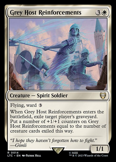 Grey Host Reinforcements - Commander: The Lord of the Rings: Tales of Middle-earth