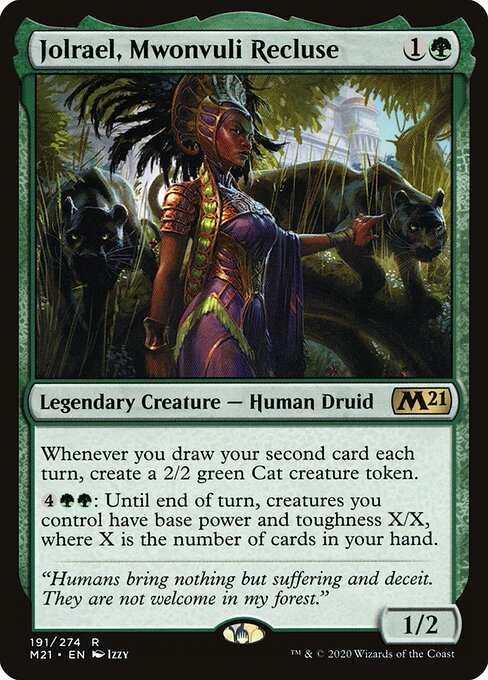 Jolrael, Mwonvuli Recluse (Foil) - Core Set 2021