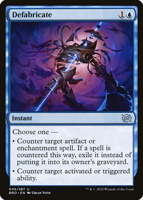 Defabricate (Foil) - The Brothers' War