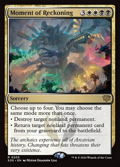 Moment of Reckoning - Promo Pack: Secrets of Strixhaven