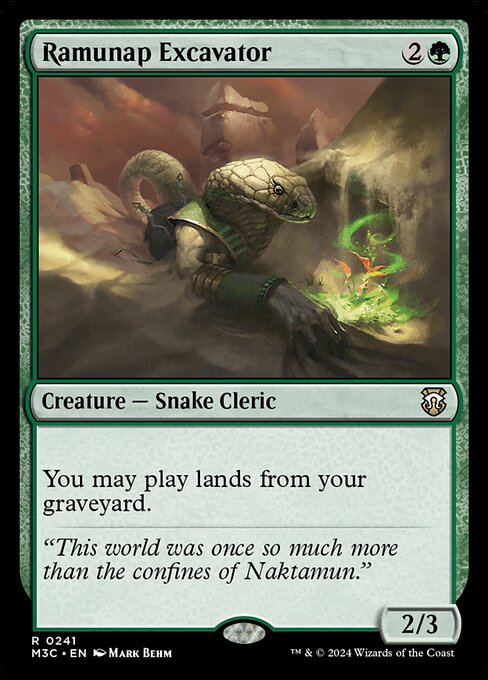 Ramunap Excavator - Commander: Modern Horizons 3