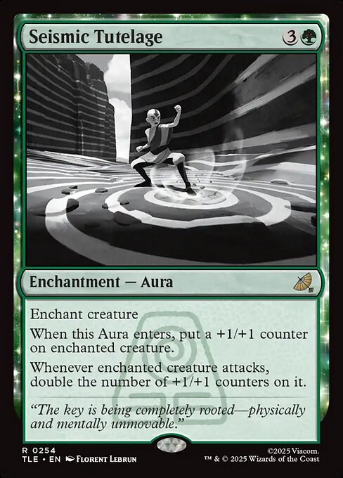 Seismic Tutelage (Foil) - Avatar: The Last Airbender: Eternal-Legal