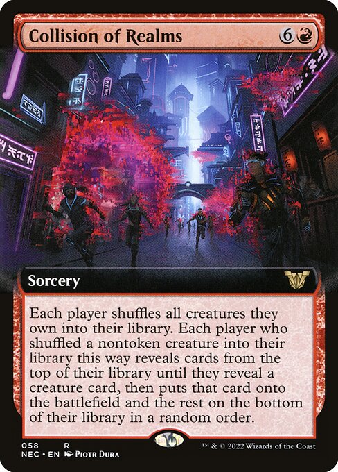 Collision of Realms (Extended Art) - Commander: Kamigawa: Neon Dynasty