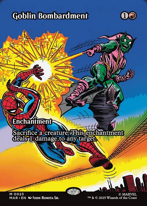 Goblin Bombardment (Borderless) - Marvel Universe Eternal-Legal