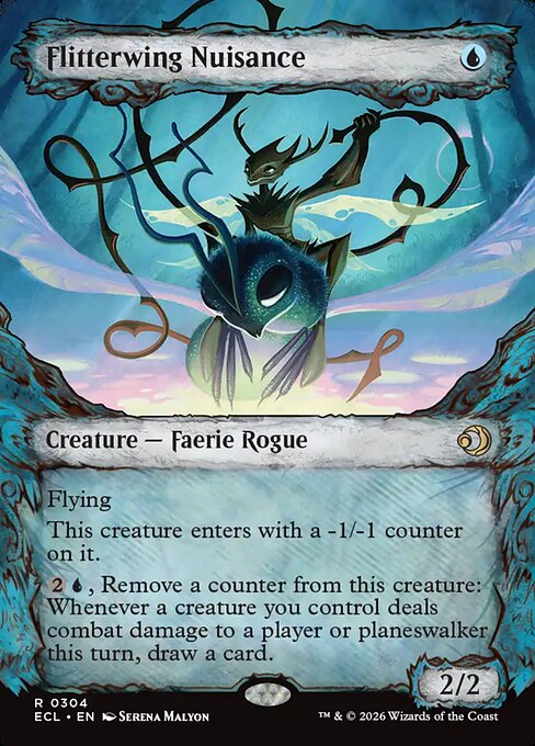 Flitterwing Nuisance (Showcase) (Foil) - Lorwyn Eclipsed