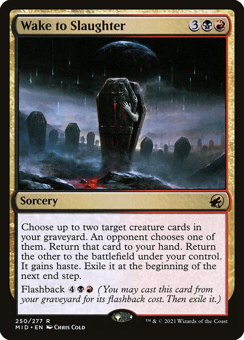 Wake to Slaughter (Foil) - Innistrad: Midnight Hunt
