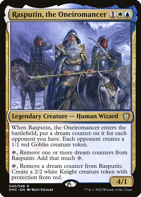 Rasputin, the Oneiromancer - Commander: Dominaria United