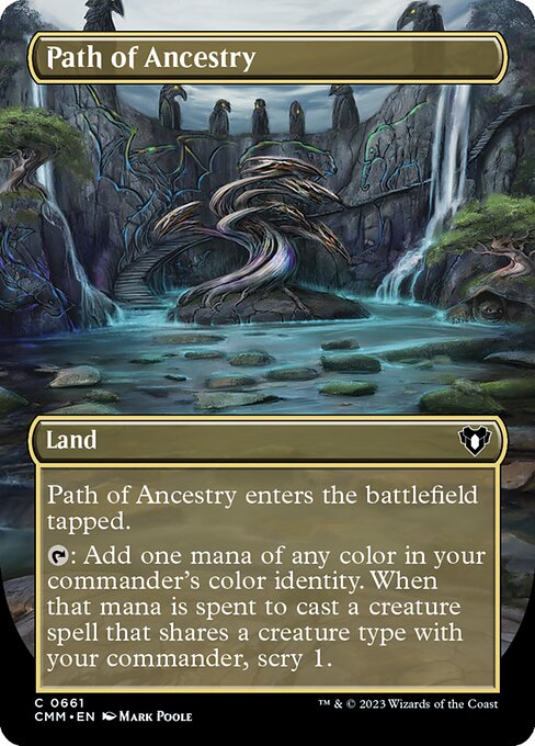 Path of Ancestry (Borderless) - Commander Masters