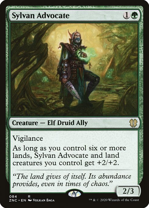 Sylvan Advocate - Commander: Zendikar Rising
