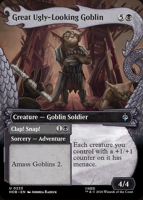 Great Ugly-Looking Goblin (Showcase) (Foil) - The Hobbit