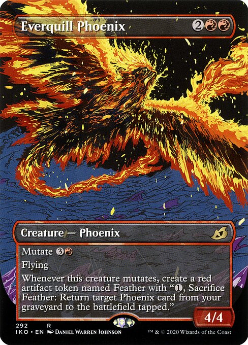 Everquill Phoenix (Showcase) - Ikoria: Lair of Behemoths