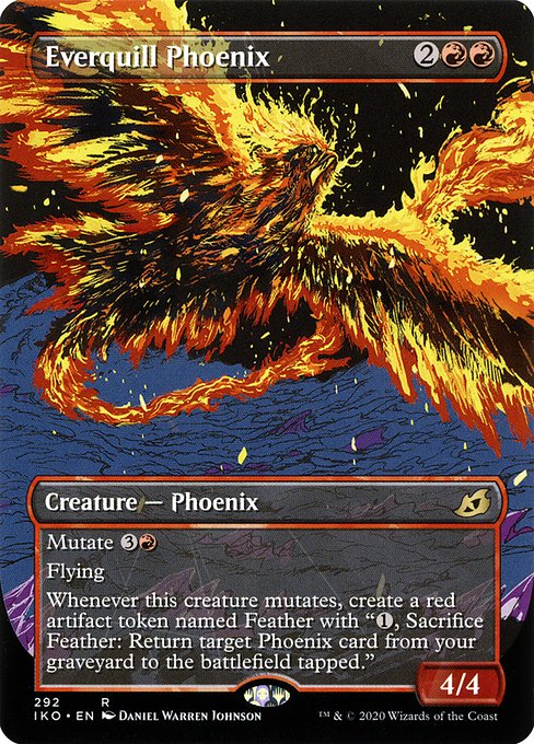 Everquill Phoenix (Showcase) - Ikoria: Lair of Behemoths