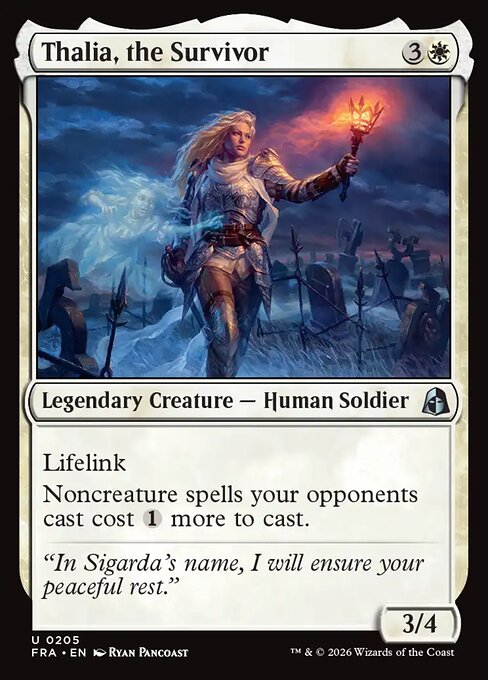 Thalia, the Survivor (Foil) - Reality Fracture