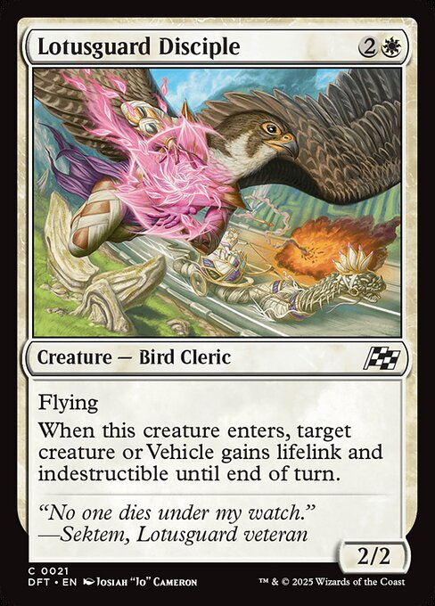 Lotusguard Disciple (Foil) - Aetherdrift