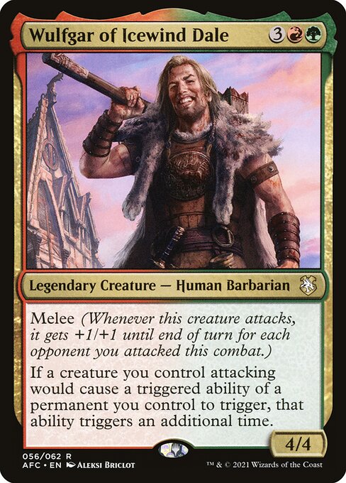 Wulfgar of Icewind Dale - Commander: Adventures in the Forgotten Realms