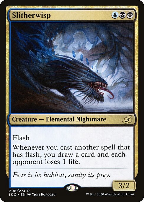 Slitherwisp (Foil) - Ikoria: Lair of Behemoths