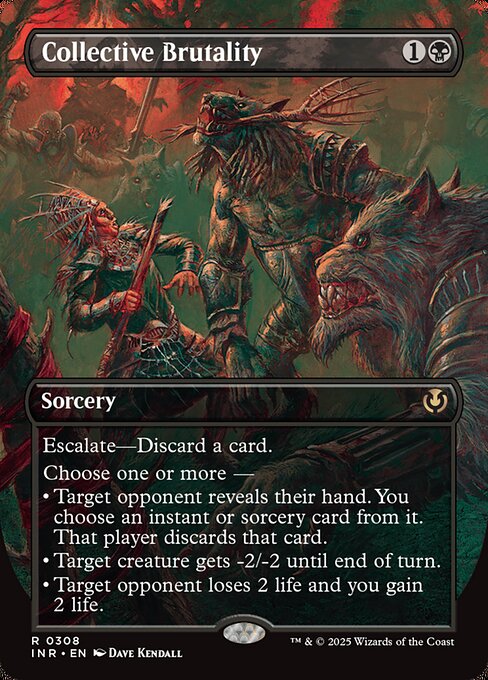 Collective Brutality (Borderless) - Innistrad Remastered