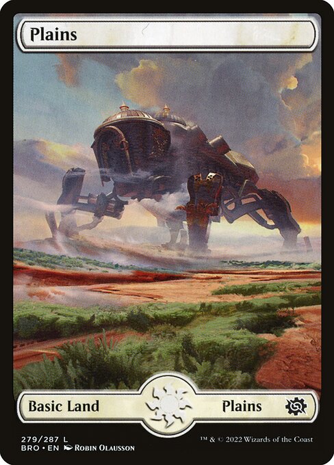Plains (279) - Full Art (Foil) - The Brothers' War
