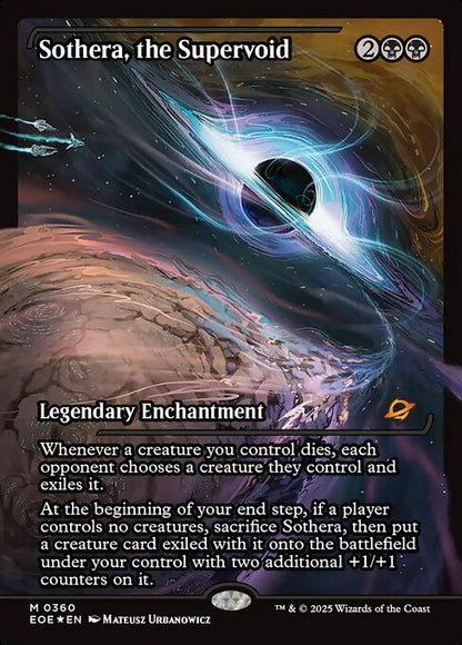 Sothera, the Supervoid (Showcase) (Foil) - Edge of Eternities