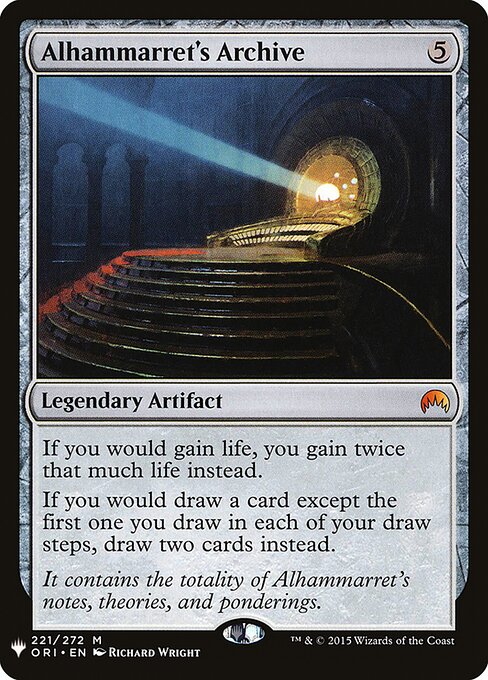 Alhammarret's Archive - The List Reprints