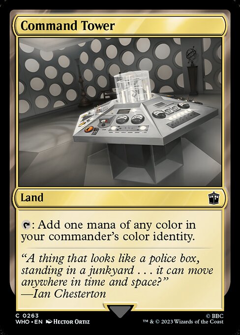 Command Tower (0263) - Universes Beyond: Doctor Who