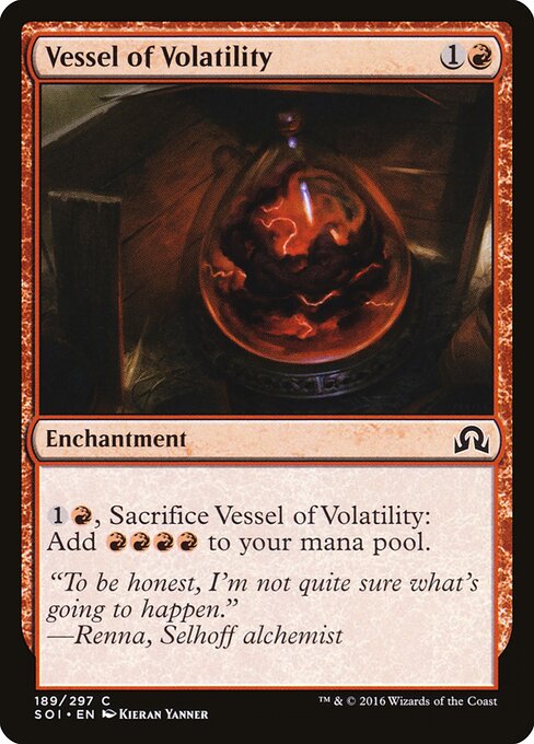 Vessel of Volatility (Foil) - Shadows over Innistrad