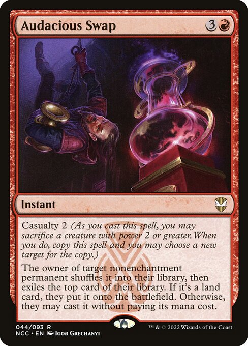 Audacious Swap - Commander: Streets of New Capenna