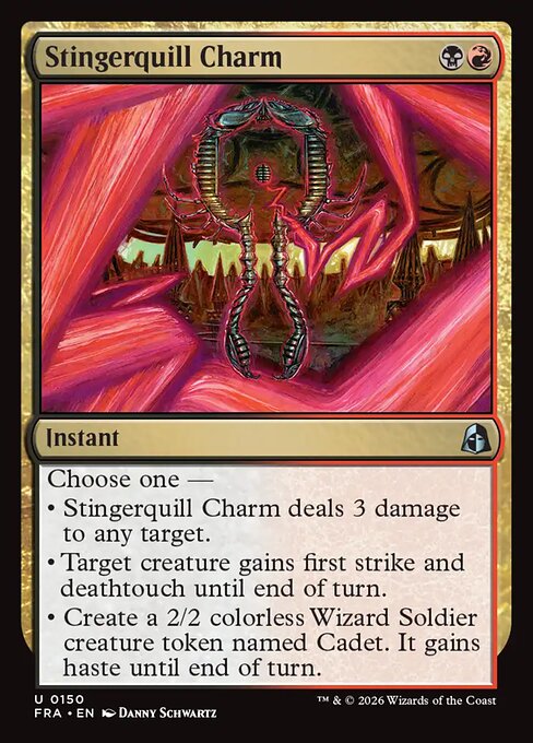 Stingerquill Charm (Foil) - Reality Fracture