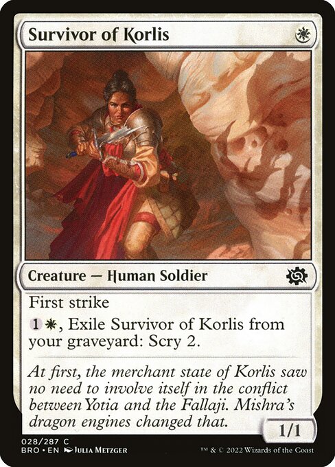 Survivor of Korlis (Foil) - The Brothers' War