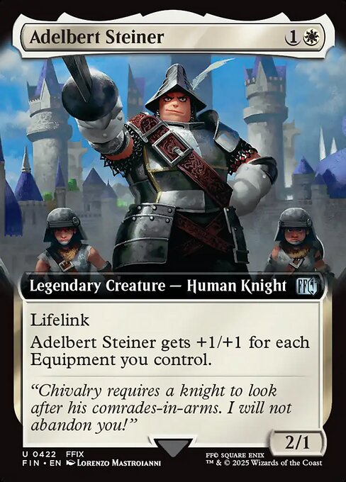 Adelbert Steiner (Extended Art) - FINAL FANTASY
