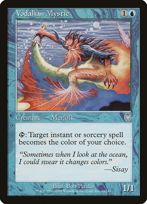Vodalian Mystic (Foil) - Apocalypse