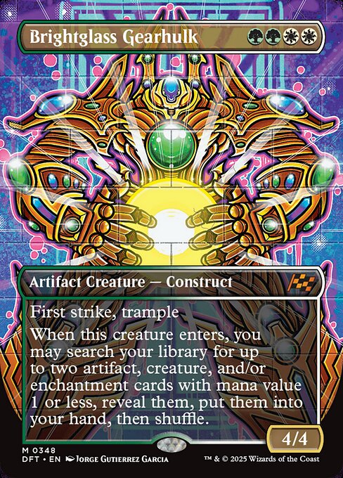 Brightglass Gearhulk (Borderless) - Aetherdrift