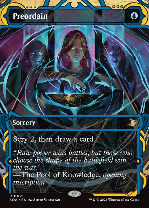 Preordain - Secrets of Strixhaven: Mystical Archive