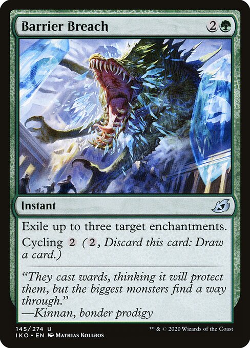 Barrier Breach (Foil) - Ikoria: Lair of Behemoths