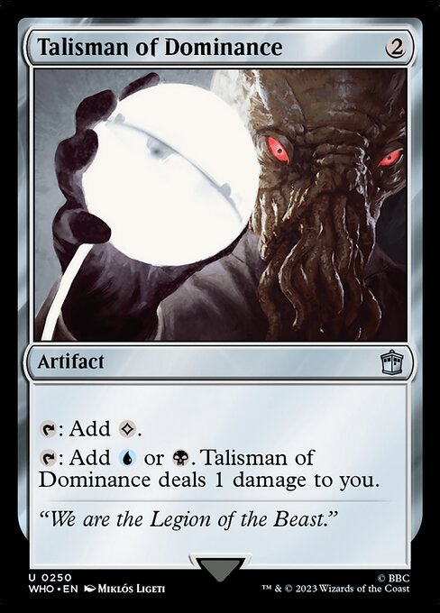 Talisman of Dominance - Universes Beyond: Doctor Who