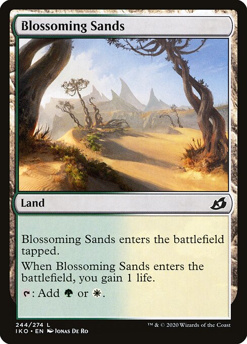 Blossoming Sands (Foil) - Ikoria: Lair of Behemoths