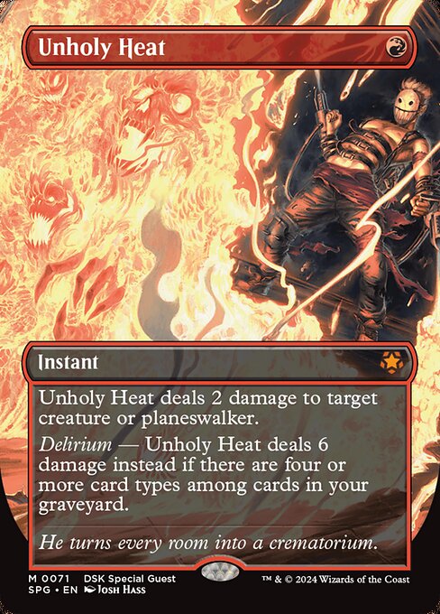 Unholy Heat (Borderless) - Special Guests