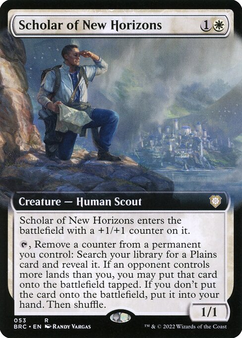 Scholar of New Horizons (Extended Art) - Commander: The Brothers' War