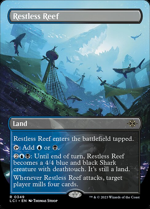 Restless Reef (Borderless) - The Lost Caverns of Ixalan