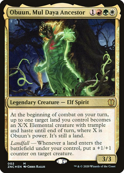Obuun, Mul Daya Ancestor - Commander: Zendikar Rising