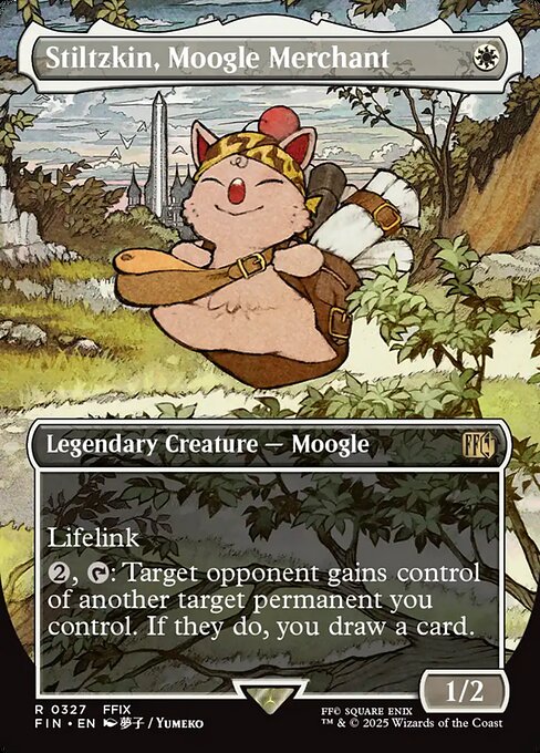 Stiltzkin, Moogle Merchant (Borderless) - FINAL FANTASY