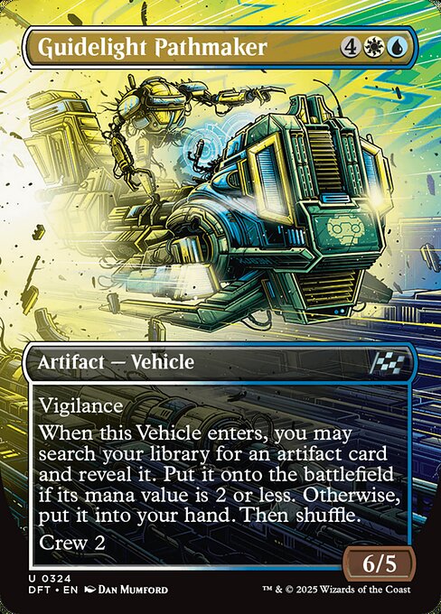 Guidelight Pathmaker (Borderless) (Foil) - Aetherdrift