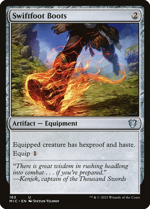 Swiftfoot Boots - Commander: Innistrad: Midnight Hunt