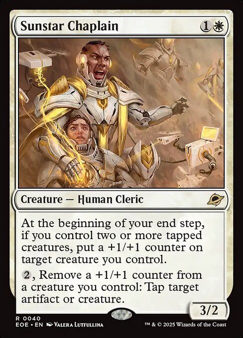 Sunstar Chaplain - Edge of Eternities
