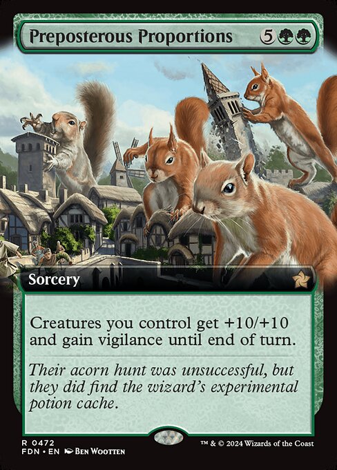 Preposterous Proportions (Extended Art) - Foundations