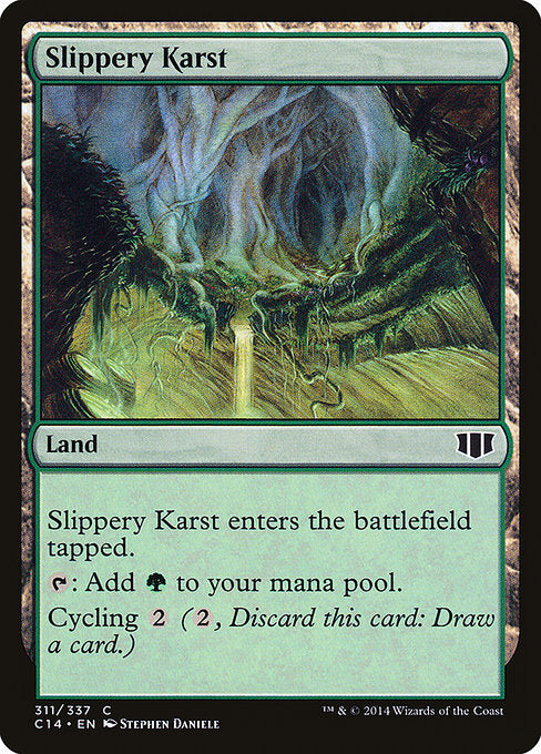 Slippery Karst - Commander 2014