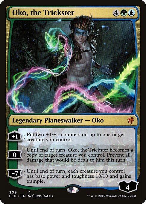 Oko, the Trickster (Foil) - Throne of Eldraine