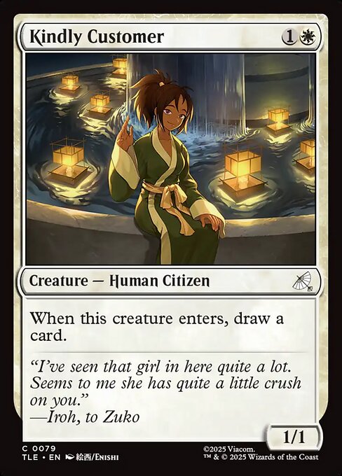 Kindly Customer (Foil) - Avatar: The Last Airbender: Eternal-Legal