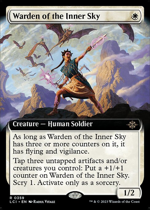 Warden of the Inner Sky (Extended Art) (Foil) - The Lost Caverns of Ixalan