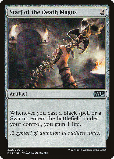 Staff of the Death Magus - Magic 2015 (M15)